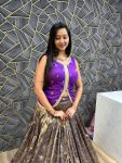 NEW ARRIVAL JACQUARD WEAVING WORK LEHENGA WITH CROP TOP PARTY WEAR WHOLESALE PRICE ETHNIC GARMENT (4)