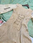 NEW ARRIVAL JIMMY CHOO SEQUENCE EMBROIDERY WORK AND ZALAR LACE WORK TOP BOTTOM WITH DUPATTA FESTIVE WEAR WHOLESALE PRICE ETHNIC GARMENT (7)