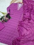 NEW ARRIVAL MUSLIN SEQUENCE EMBROIDERY WORK TOP BOTTOM WITH DUPATTA FESTIVE WEAR WHOLESALE PRICE ETHNIC GARMENT (4)