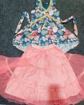 NEW ARRIVAL NET LACE WORK KID’S LEHENGA WITH DIGITAL PRINTED TOP FESTIVE WEAR WHOLESALE PRICE ETHNIC GARMENT (4)