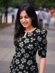 NEW ARRIVAL ORGANZA FLOWER PRINTED KURTI CASUAL WEAR WHOLESALE PRICE ETHNIC GARMENT (8)