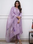 NEW ARRIVAL RAYON SLUB EMBROIDERY WORK TOP BOTTOM WITH DUPATTA FESTIVE WEAR WHOLESALE PRICE ETHNIC GARMENT (9)