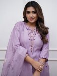 NEW ARRIVAL RAYON SLUB EMBROIDERY WORK TOP BOTTOM WITH DUPATTA FESTIVE WEAR WHOLESALE PRICE ETHNIC GARMENT (9)
