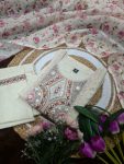 NEW ARRIVAL SCHIFFLI COTTON EMBROIDERY SEQUENCE WORK TOP BOTTOM WITH DUPATTA PARTY WEAR WHOLESALE PRICE ETHNIC GARMENT (3)