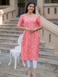 NEW ARRIVAL SOFT COTTON DIGITAL PRINTED KURTI CASUAL WEAR WHOLESALE PRICE ETHNIC GARMENT (22)