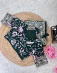 NEW ARRIVAL TABBY ORGANZA SILK EMBROIDERY SEQUENCE WORK WITH LACE BORDER SAREE WITH UNSTITCHED BLOUSE WEDDING WEAR WHOLESALE PRICE ETHNIC GARMENT (2)