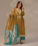 NEW ARRIVAL TWILL NET SILK EMBROIDERY SEQUENCE LACE WORK TOP PALAZZO WITH DUPATTA PARTY WEAR WHOLESALE PRICE ETHNIC GARMENT (4)