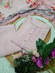 NEW ARRIVAL VISCOSE CHANDERI READY MADE LACE WORK TOP BOTTOM WITH DUPATTA FESTIVE WEAR WHOLESALE PRICE ETHNIC GARMENT (5)