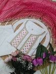 NEW ARRIVAL VISCOSE RAYON EMBROIDERY SEQUENCE WORK TOP BOTTOM WITH DUPATTA FESTIVE WEAR WHOLESALE PRICE ETHNIC GARMENT (7)