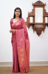 RICH LOOK BANARASI SOFT SILK WEAVING WORK SAREE WITH UNSTITCHED BLOUSE PARTY WEAR WHOLESALE PRICE ETHNIC GARMENT (4)