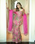 RICH LOOK CHINON PRINTED SEQUENCE EMBROIDERY WORK TOP SHARARA WITH DUPATTA PARTY WEAR WHOLESALE PRICE ETHNIC GARMENT (7)