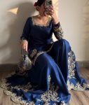 RICH LOOK CHINON SEQUENCE EMBROIDERY WORK TOP PALAZZO WITH DUPATTA FESTIVE WEAR WHOLESALE PRICE ETHNIC GARMENT (2)