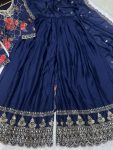 RICH LOOK CHINON SILK DIGITAL PRINT WITH EMBROIDERY SEQUENCE WORK TOP PALAZZO WITH DUPATTA FESTIVE WEAR WHOLESALE PRICE ETHNIC GARMENT (5)