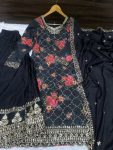 RICH LOOK CHINON SILK DIGITAL PRINT WITH EMBROIDERY SEQUENCE WORK TOP PALAZZO WITH DUPATTA FESTIVE WEAR WHOLESALE PRICE ETHNIC GARMENT (4)