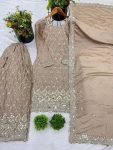 RICH LOOK CHINON SILK EMBROIDERY SEQUENCE REAL MIRROR HAND WORK TOP PALAZZO WITH DUPATTA PARTY WEAR WHOLESALE PRICE ETHNIC GARMENT (10)