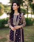 RICH LOOK FAUX GEORGETTE EMBROIDERY SEQUENCE AND BEADS WORK TOP PALAZZO WITH DUPATTA FESTIVE WEAR WHOLESALE PRICE ETHNIC GARMENT (2)