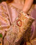 RICH LOOK FENDI SILK EMBROIDERY AND SEQUENCE WORK WITH RIVET MOTI WORK TOP PALAZZO WITH DUPATTA FESTIVE WEAR WHOLESALE PRICE ETHNIC GARMENT (4)