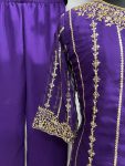 RICH LOOK GEORGETTE EMBROIDERY SEQUENCE WORK TOP BOTTOM WITH DUPATTA FESTIVE WEAR WHOLESALE PRICE ETHNIC GARMENT (5)