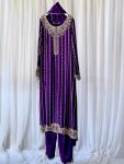 RICH LOOK GEORGETTE EMBROIDERY SEQUENCE WORK TOP BOTTOM WITH DUPATTA FESTIVE WEAR WHOLESALE PRICE ETHNIC GARMENT (5)