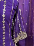 RICH LOOK GEORGETTE EMBROIDERY SEQUENCE WORK TOP BOTTOM WITH DUPATTA FESTIVE WEAR WHOLESALE PRICE ETHNIC GARMENT (5)
