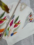 RICH LOOK MUSLIN COTTON DIGITAL PRINTED TOP BOTTOM WITH DUPATTA CASUAL WEAR WHOLESALE PRICE ETHNIC GARMENT (2)