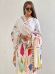 RICH LOOK MUSLIN COTTON DIGITAL PRINTED TOP BOTTOM WITH DUPATTA CASUAL WEAR WHOLESALE PRICE ETHNIC GARMENT (2)