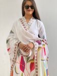 RICH LOOK MUSLIN COTTON DIGITAL PRINTED TOP BOTTOM WITH DUPATTA CASUAL WEAR WHOLESALE PRICE ETHNIC GARMENT (2)
