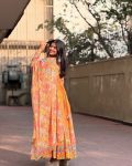 RICH LOOK TABBY DIGITAL PRINTED GOWN BOTTOM WITH DUPATTA FESTIVE WEAR WHOLESALE PRICE ETHNIC GARMENT (6)