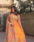 RICH LOOK TABBY DIGITAL PRINTED GOWN BOTTOM WITH DUPATTA FESTIVE WEAR WHOLESALE PRICE ETHNIC GARMENT (6)