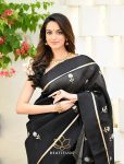TRADITIONAL BANARASI SOFT SILK ZARI WEAVING WORK SAREE WITH UNSTITCHED BLOUSE PARTY WEAR WHOLESALE PRICE ETHNIC GARMENT (6)