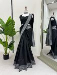 TRADITIONAL KOTA SILK JACQUARD WORK SAREE WITH UNSTITCHED BLOUSE PARTY WEAR WHOLESALE PRICE ETHNIC GARMENT (3)