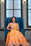 TRENDING CHINON EMBROIDERY THREAD SEQUENCE WORK LEHENGA CHOLI WITH DUPATTA PARTY WEAR WHOLESALE PRICE ETHNIC GARMENT (3)