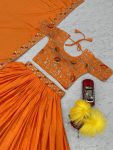 TRENDING CHINON EMBROIDERY THREAD SEQUENCE WORK LEHENGA CHOLI WITH DUPATTA PARTY WEAR WHOLESALE PRICE ETHNIC GARMENT (3)