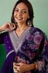 TRENDING GEORGETTE EMBROIDERY SEQUENCE WORK ALIA CUT TOP BOTTOM WITH DUPATTA PARTY WEAR WHOLESALE PRICE ETHNIC GARMENT (6)