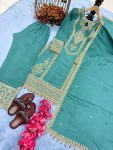 TRENDING SILK EMBROIDERY TOP PALAZZO WITH DUPATTA FESTIVE WEAR WHOLESALE PRICE ETHNIC GARMENT (14)