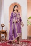 TRENDING SILK EMBROIDERY TOP PALAZZO WITH DUPATTA FESTIVE WEAR WHOLESALE PRICE ETHNIC GARMENT (2)