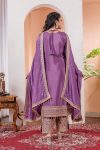 TRENDING SILK EMBROIDERY TOP PALAZZO WITH DUPATTA FESTIVE WEAR WHOLESALE PRICE ETHNIC GARMENT (2)