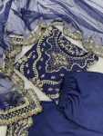 1DESIGNER CHINON EMBROIDERY AND SEQUENCE WORK WITH MOTI LACE BORDER WORK TOP BOTTOM WITH DUPATTA FESTIVE WEAR WHOLESALE PRICE ETHNIC GARMENT (13)