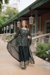 1DESIGNER RANGOLI SILK SEQUENCE AND THREAD EMBROIDERY WORK TOP PALAZZO WITH DUPATTA FESTIVE WEAR WHOLESALE PRICE ETHNIC GARMENT (8)