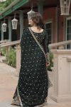 1DESIGNER RANGOLI SILK SEQUENCE AND THREAD EMBROIDERY WORK TOP PALAZZO WITH DUPATTA FESTIVE WEAR WHOLESALE PRICE ETHNIC GARMENT (8)