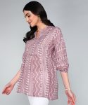 1FANCY COTTON DIGITAL PRINTED TOP CASUAL WEAR WHOLESALE PRICE ETHNIC GARMENT (6)