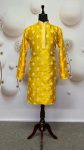 1FANCY MONO SILK EMBROIDERY SEQUENCE WORK MEN’S KURTA PAYJAMA FESTIVE WEAR WHOLESALE PRICE ETHNIC GARMENT (13)