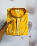 1FANCY MONO SILK EMBROIDERY SEQUENCE WORK MEN’S KURTA PAYJAMA FESTIVE WEAR WHOLESALE PRICE ETHNIC GARMENT (13)