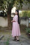1LATEST CHINON HANDWORK THREAD PLEATING ON FRONT AND PLAIN ALL OVER ONE PIECE CASUAL WEAR WHOLESALE PRICE ETHNIC GARMENT (2)