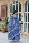 1LATEST COTTON DIGITAL PRINTED GOWN BOTTOM WITH DUPATTA FESTIVE WEAR WHOLESALE PRICE ETHNIC GARMENT (9)