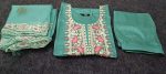 1NEW ARRIVAL CHANDERI COTTON EMBROIDERY WORK TOP BOTTOM WITH DUPATTA FESTIVE WEAR WHOLESALE PRICE ETHNIC GARMENT (5)