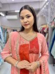 1NEW ARRIVAL CHINON SILK DIGITAL PRINTED WITH SEQUENCE WORK TOP BOTTOM WITH DUPATTA FESTIVE WEAR WHOLESALE PRICE ETHNIC GARMENT (13)