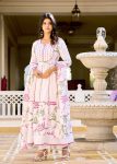 1NEW ARRIVAL COTTON CHIKAN EMBROIDERY WORK WITH MIRROR GOTA PATTI LACE WORK GOWN BOTTOM WITH DUPATTA FESTIVE WEAR WHOLESALE PRICE ETHNIC GARMENT (9)