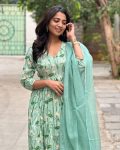 1NEW ARRIVAL COTTON PRINTED GOWN BOTTOM WITH DUPATTA FESTIVE WEAR WHOLESALE PRICE ETHNIC GARMENT (8)