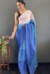 1NEW ARRIVAL NATURAL SILK DIGITAL PRINTED READY TO WEAR SAREE WITH UNSTITCHED BLOUSE CASUAL WEAR WHOLESALE PRICE ETHNIC GARMENT (6)